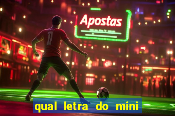 qual letra do mini dolar hoje